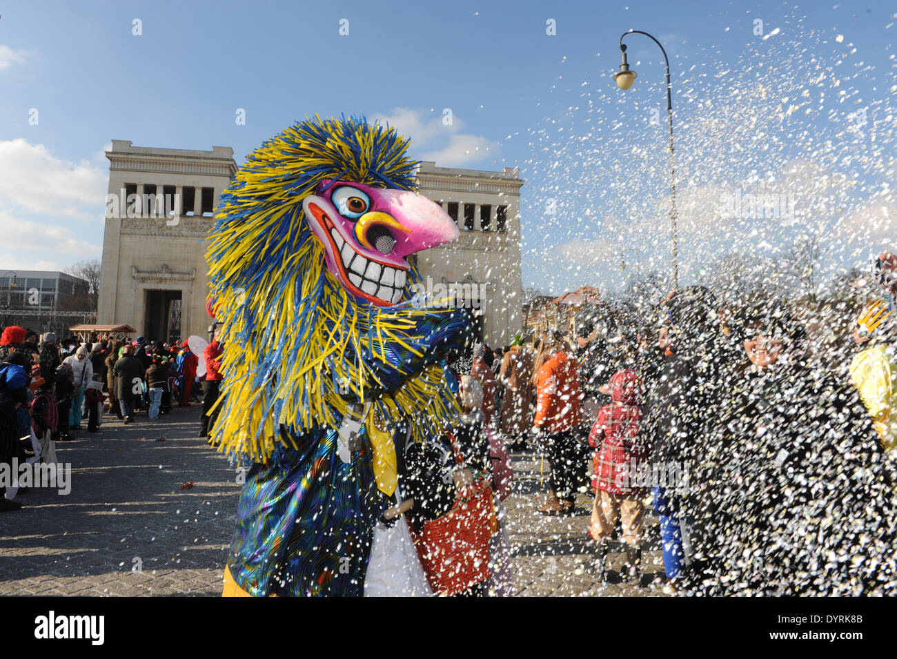 Carnival Parade in Munich, 2012 Stock Photo