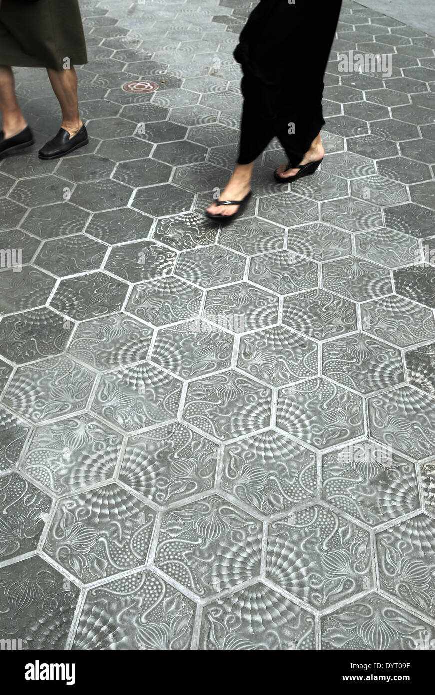 Barcelona gaudi pavement hires stock photography and images Alamy