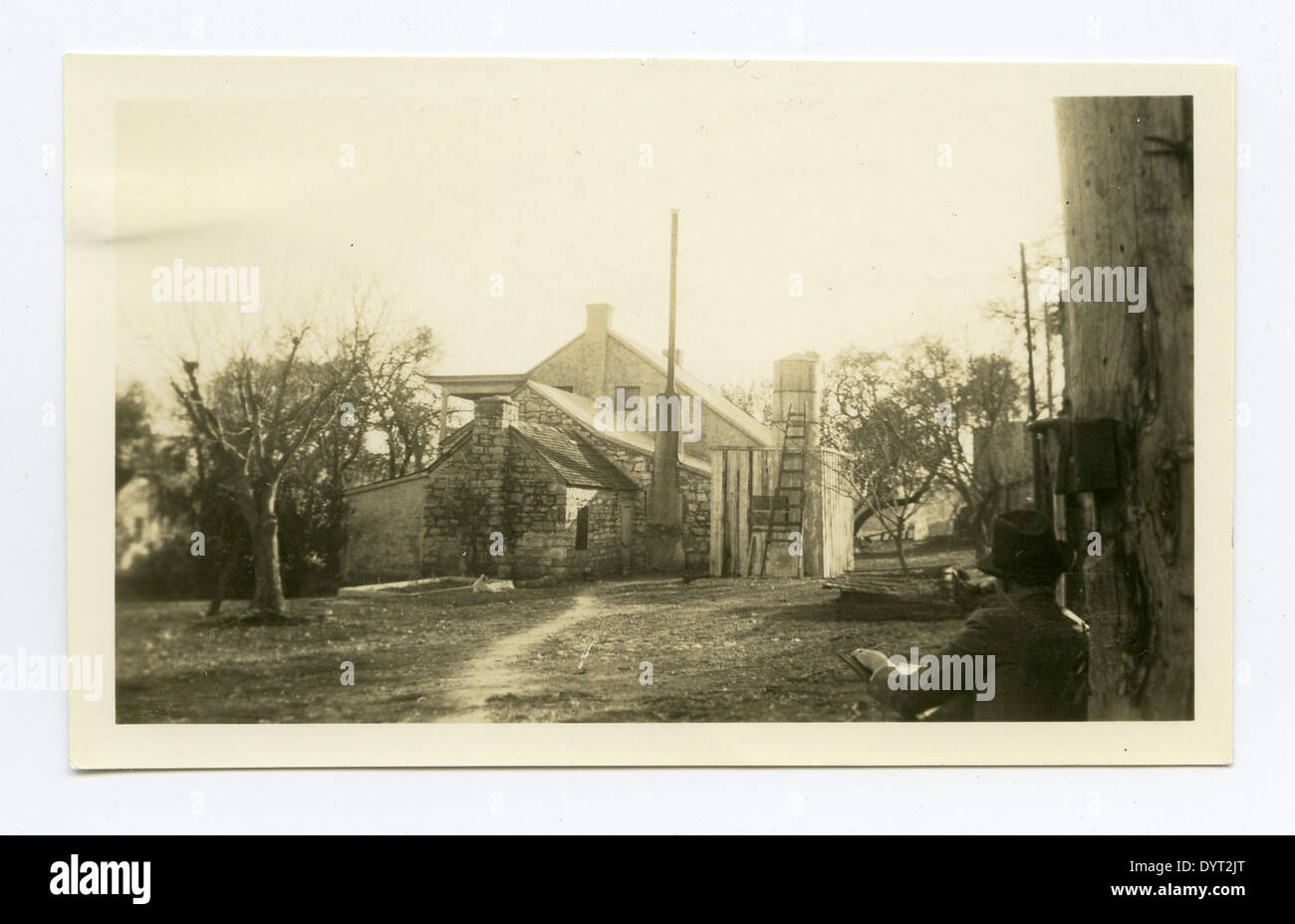This photograph captures Fannie Ratchford in San Marcos, Texas, in 1970 ...