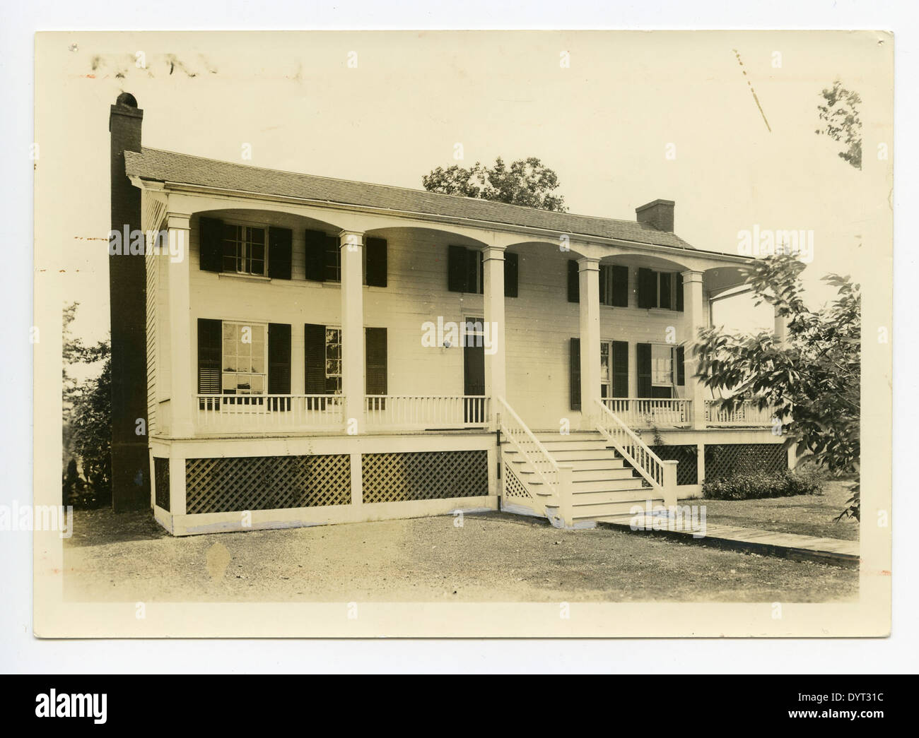 This photograph captures Fannie Ratchford with Dr. Stephen F. Cocke and ...