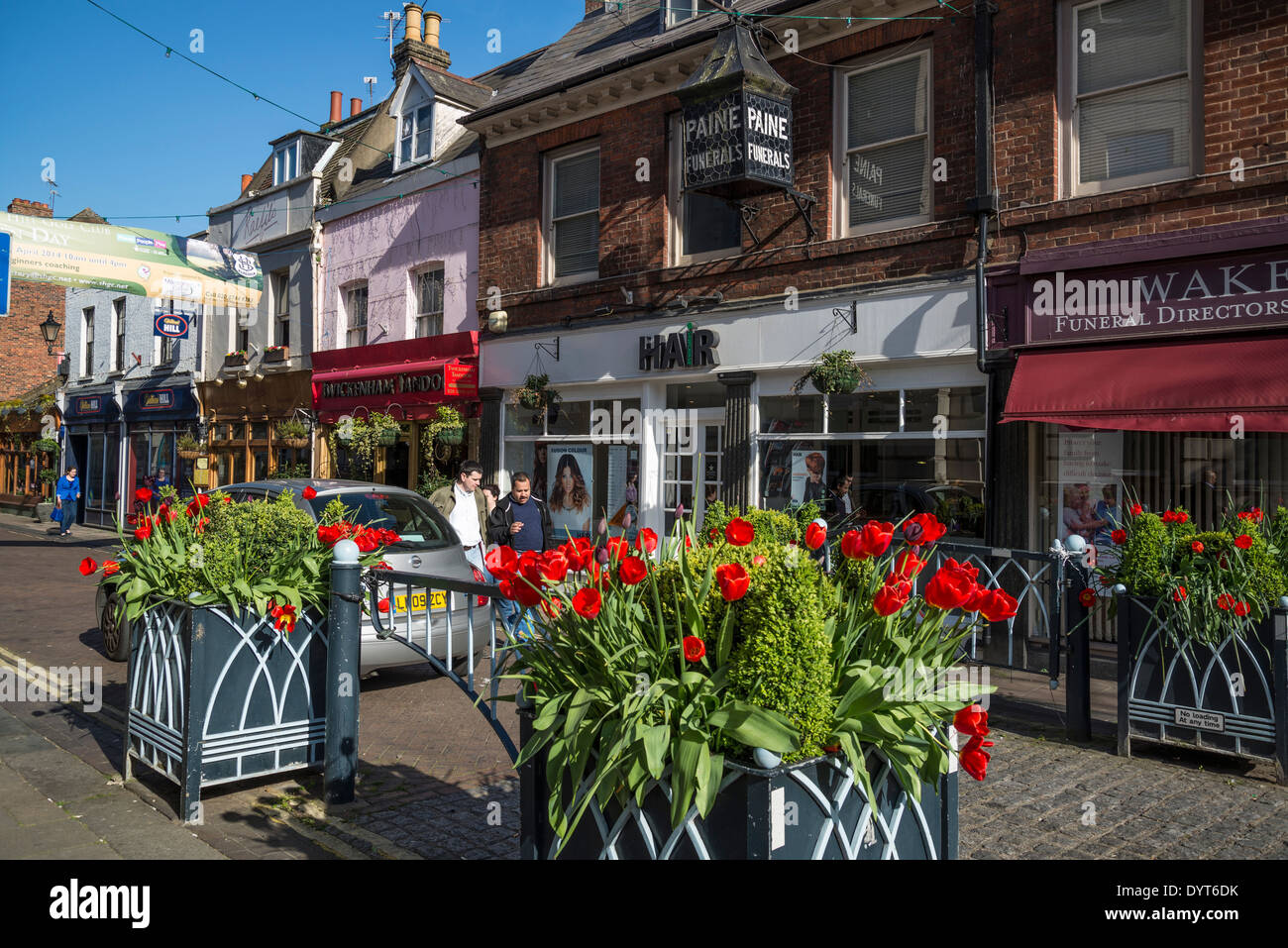 Church street, Twickenham, London, UK Stock Photo Alamy