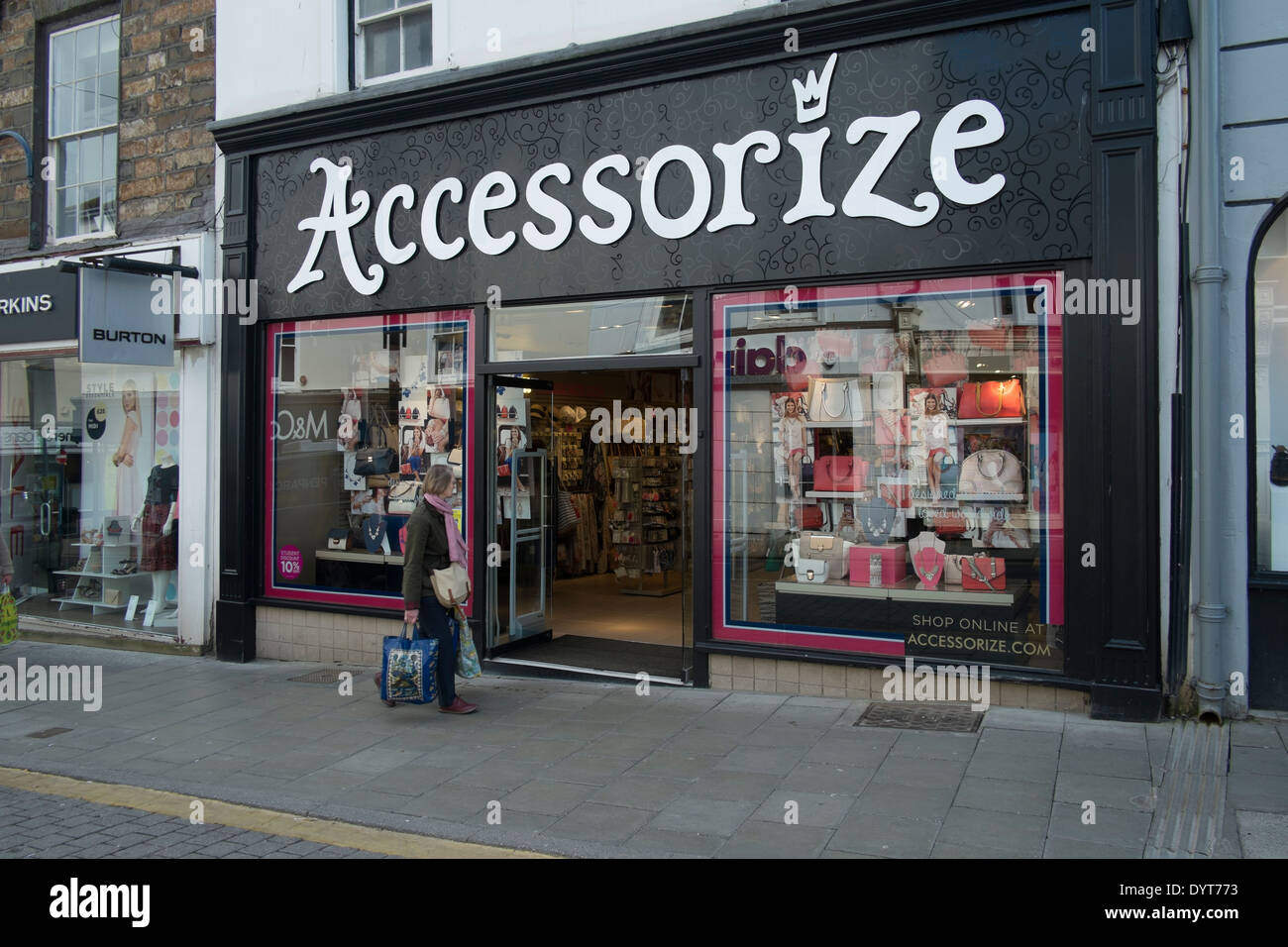 Exterior: Accessorize high street retail fashion shop store UK Stock Photo  - Alamy