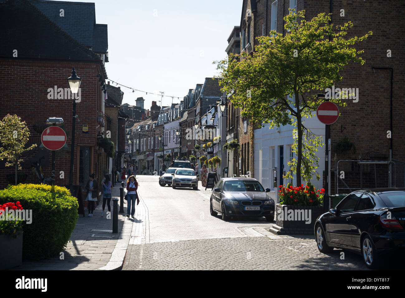 Church street, Twickenham, London, UK Stock Photo Alamy