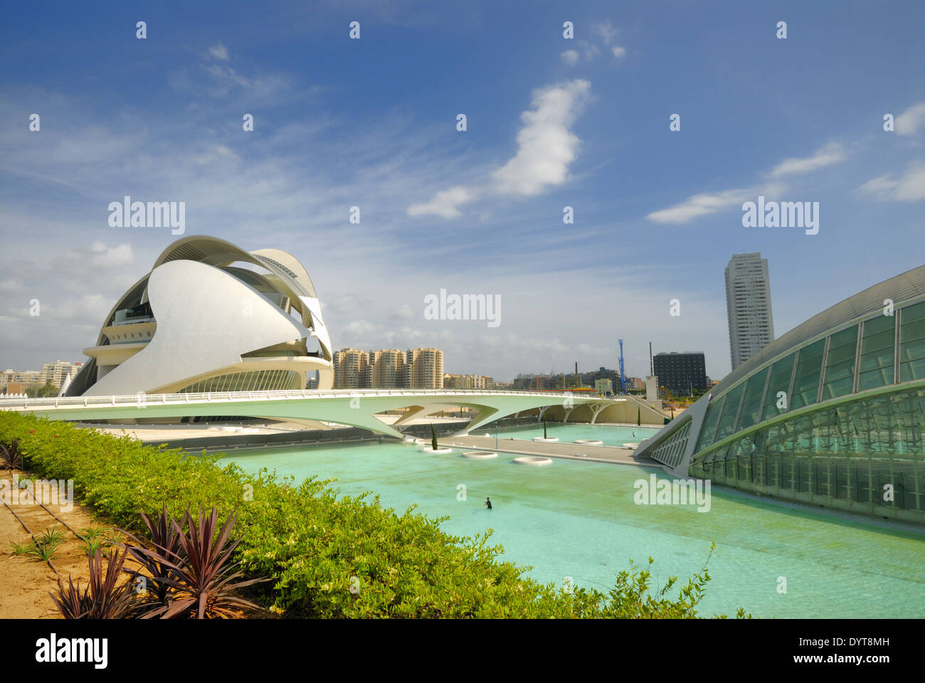modern architecture, The City of Arts and Sciences, Valencia, Spain
