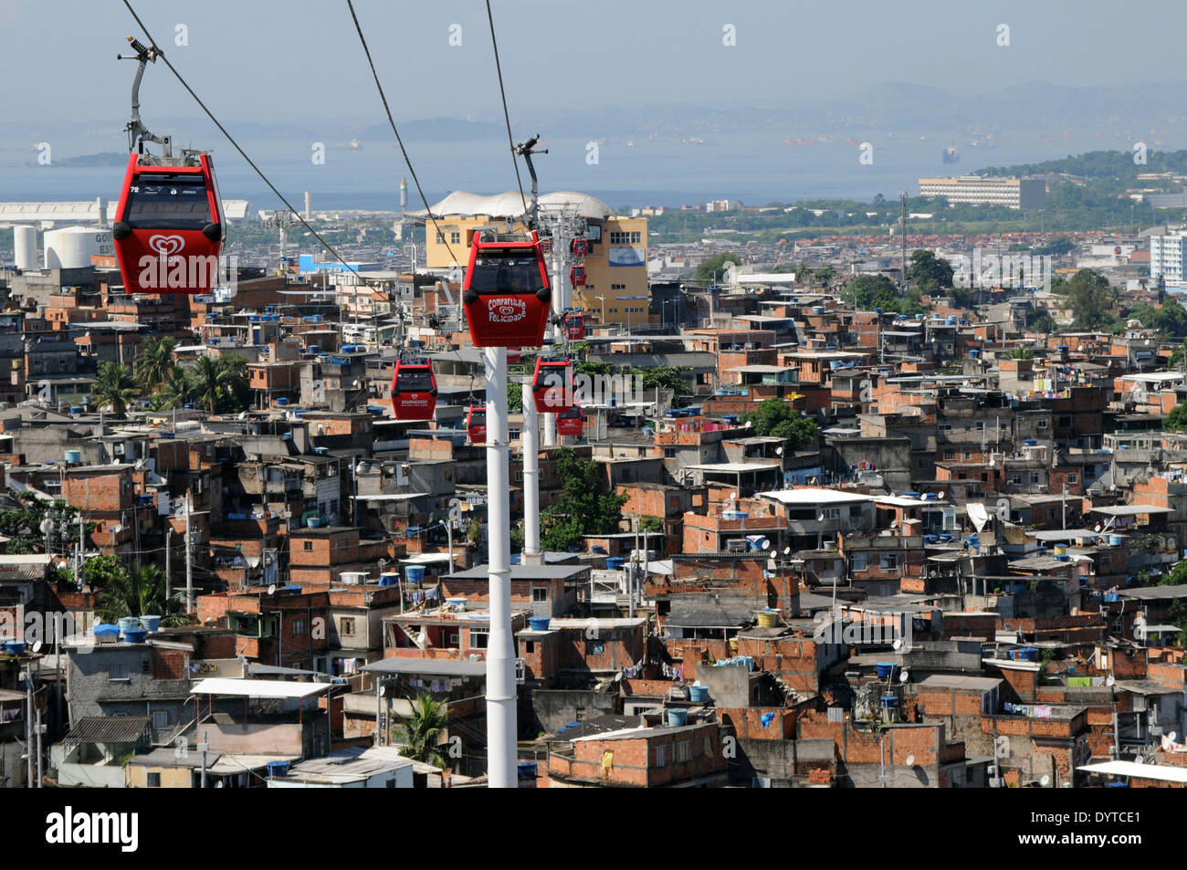 Cable car in Rio de Janeiro Stock Photo - Alamy