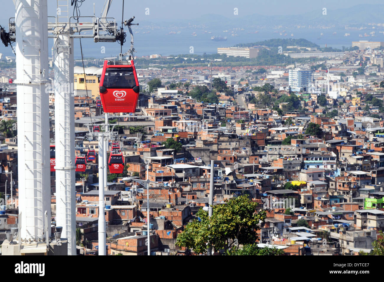 Cable Car in Rio de Janeiro Stock Photo - Alamy