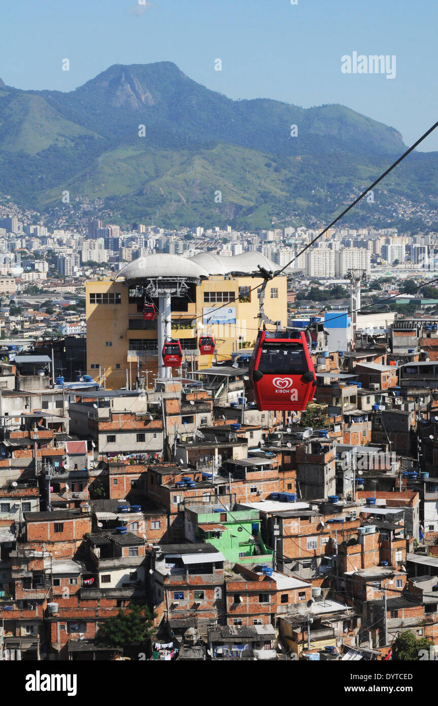 Cable car in Rio de Janeiro Stock Photo Alamy