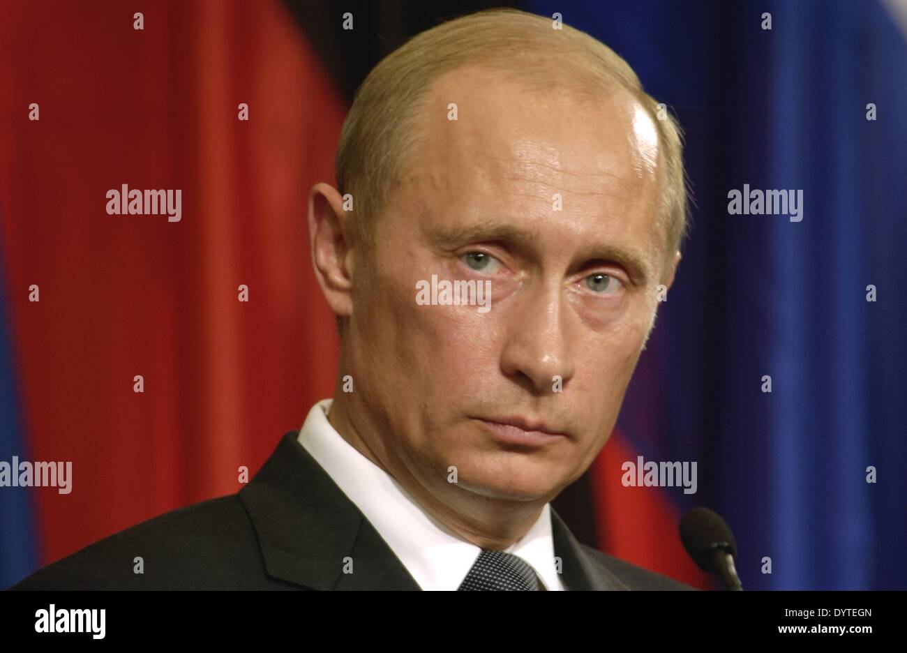 Vladimir Putin, 2005 Stock Photo
