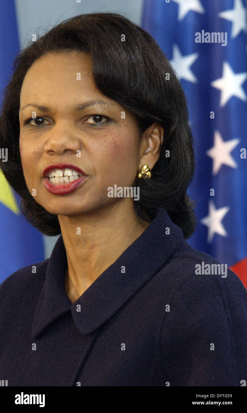 Condoleezza Rice Stock Photo
