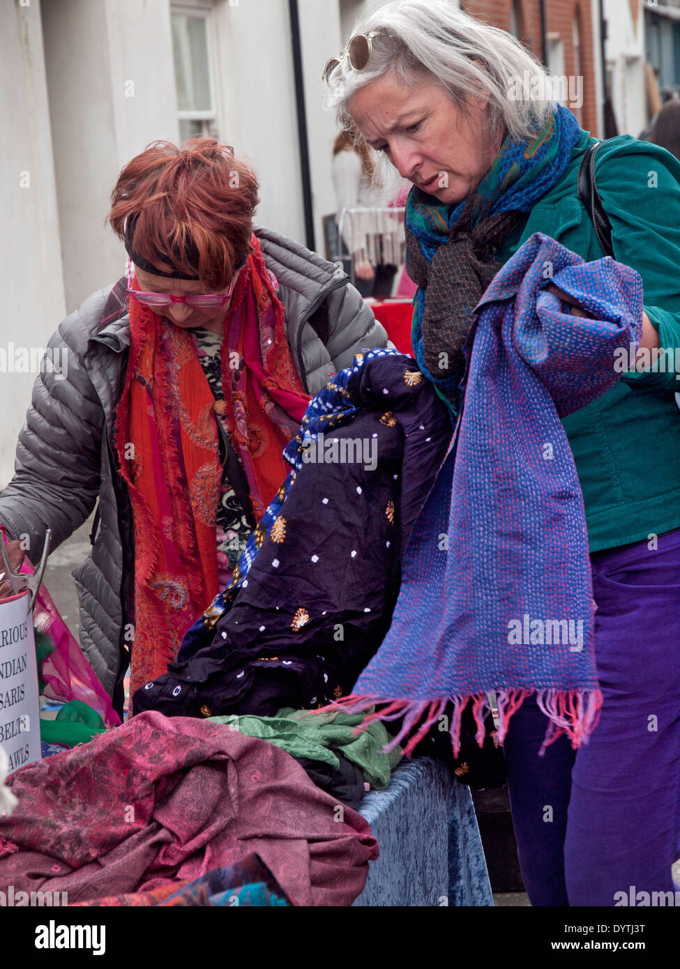 Upper Gardner Street Saturday Market, Brighton Stock Photo Alamy