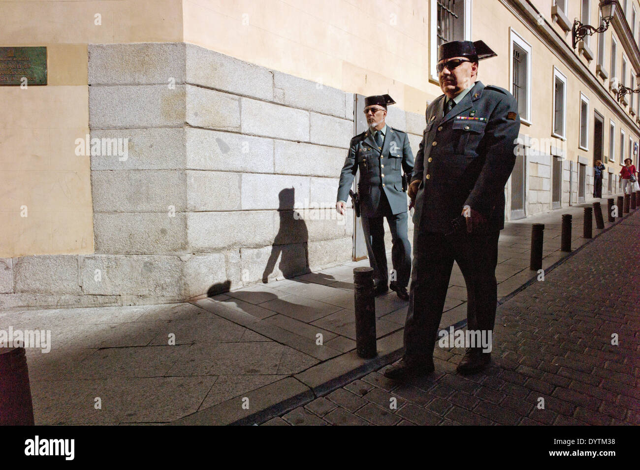 Guardia Civil (Civil Guard) Stock Photo