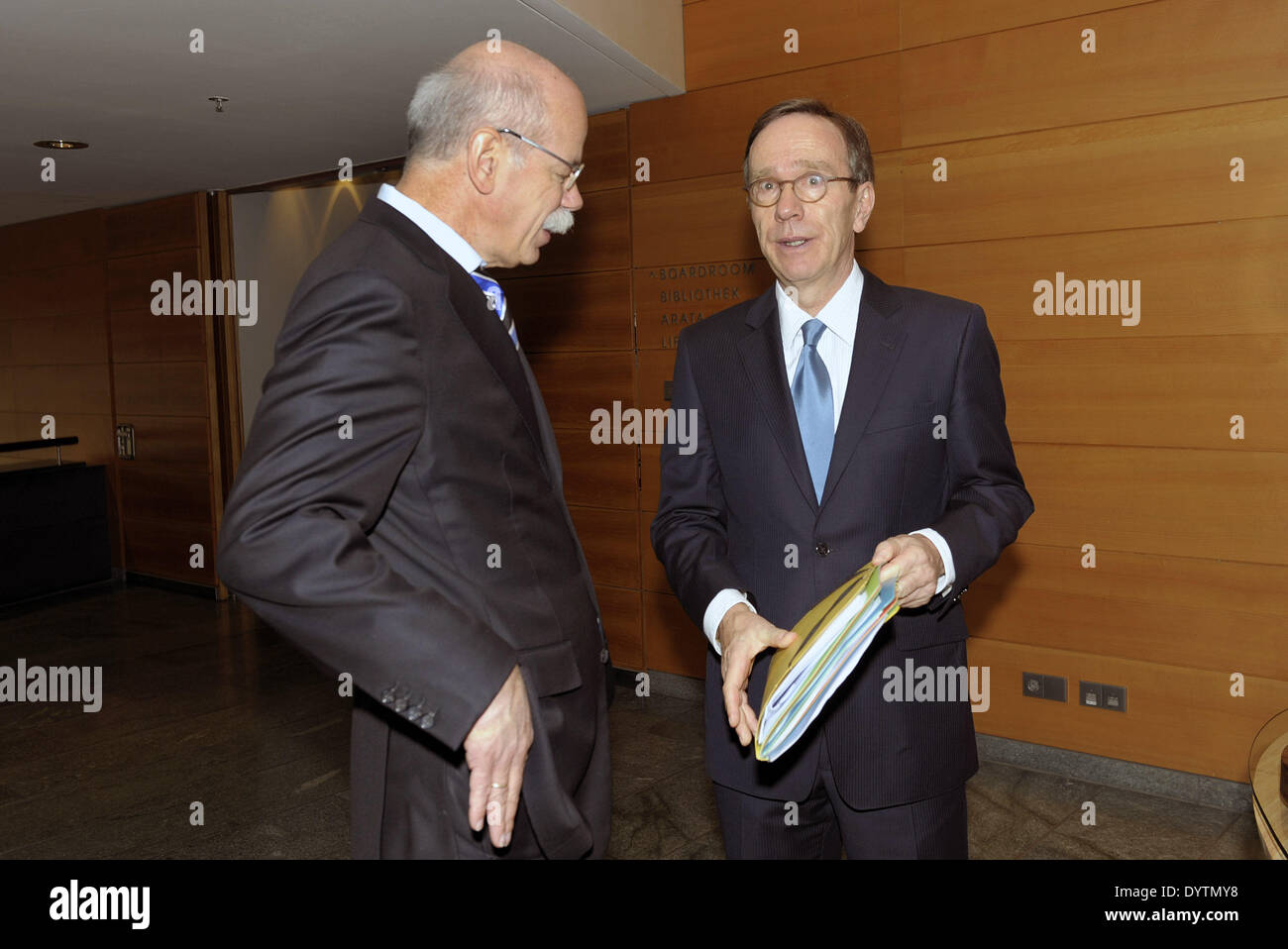 Zetsche And Wissmann Stock Photo Alamy