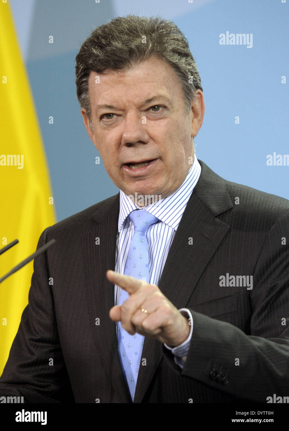 Juan Manuel Santos Calderon Stock Photo Alamy