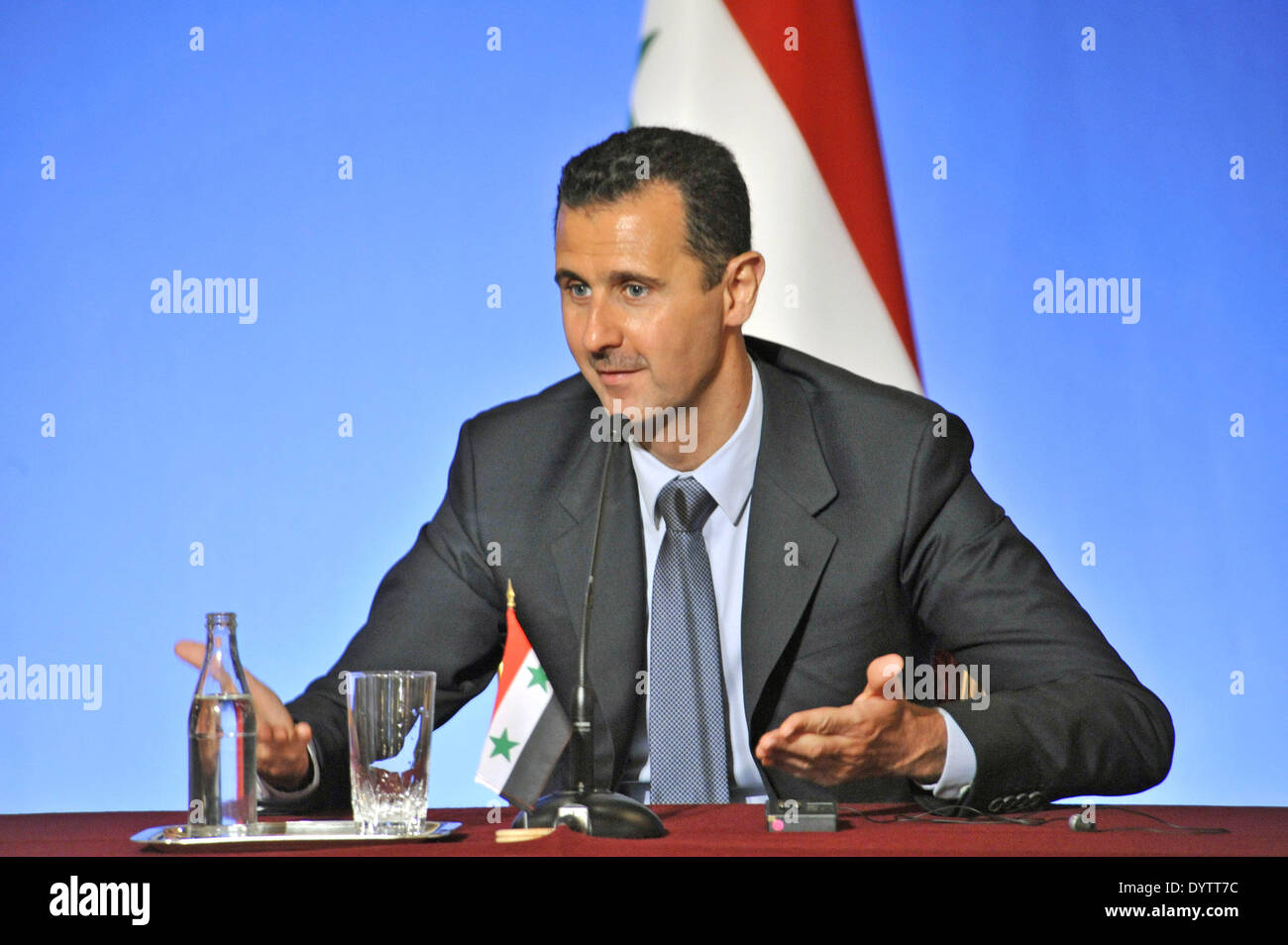 Bashar Al-Assad Stock Photo
