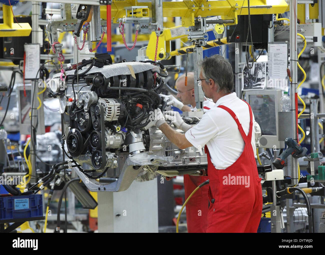 The Porsche factory in Leipzig Stock Photo Alamy
