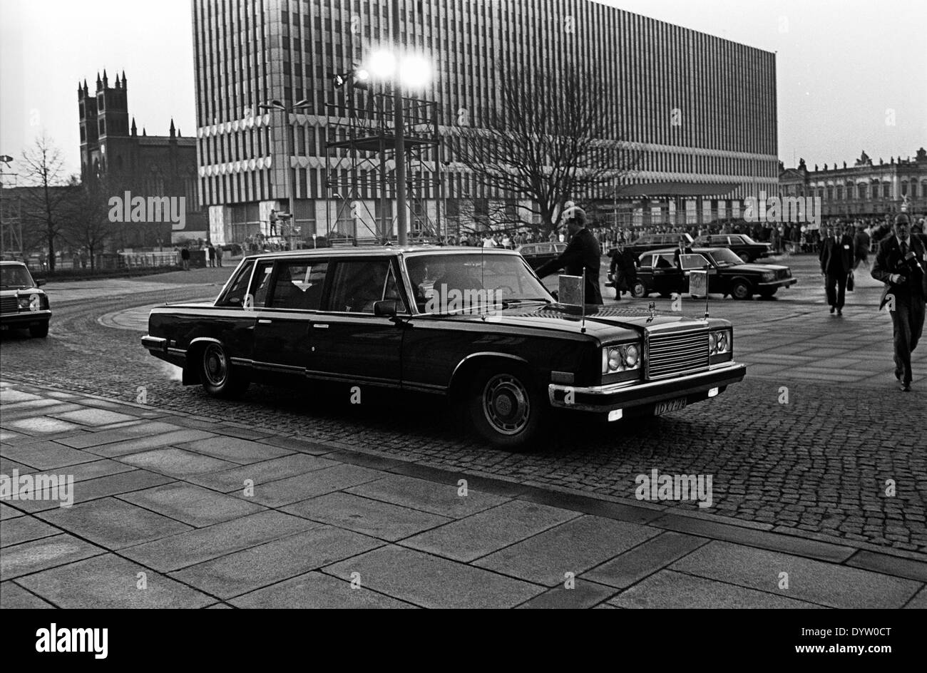 Gorbachev's official car Stock Photo