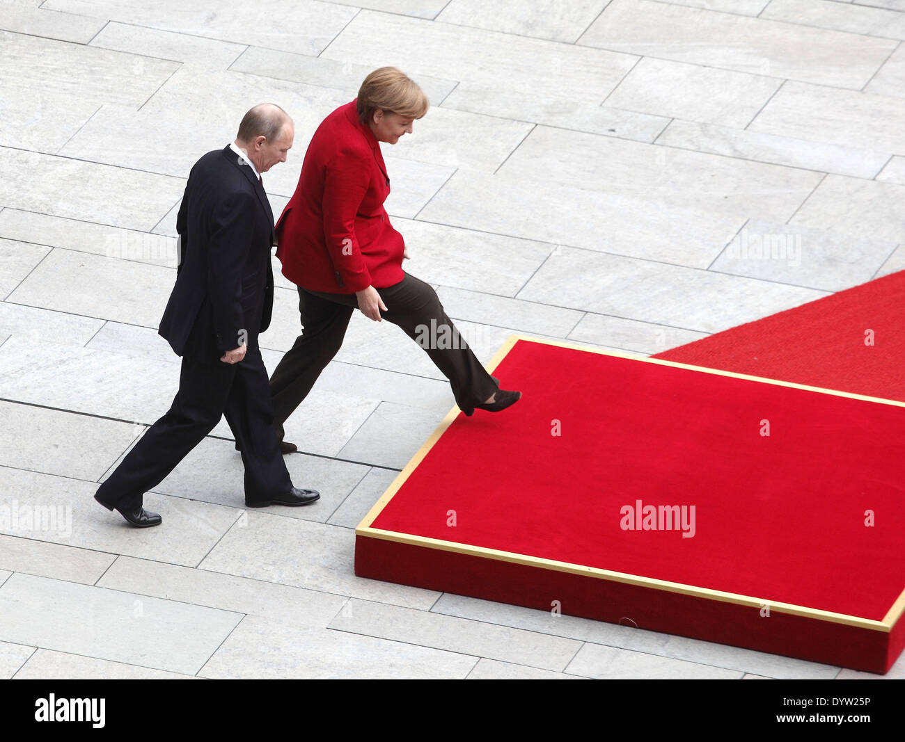 Merkel and Putin Stock Photo - Alamy