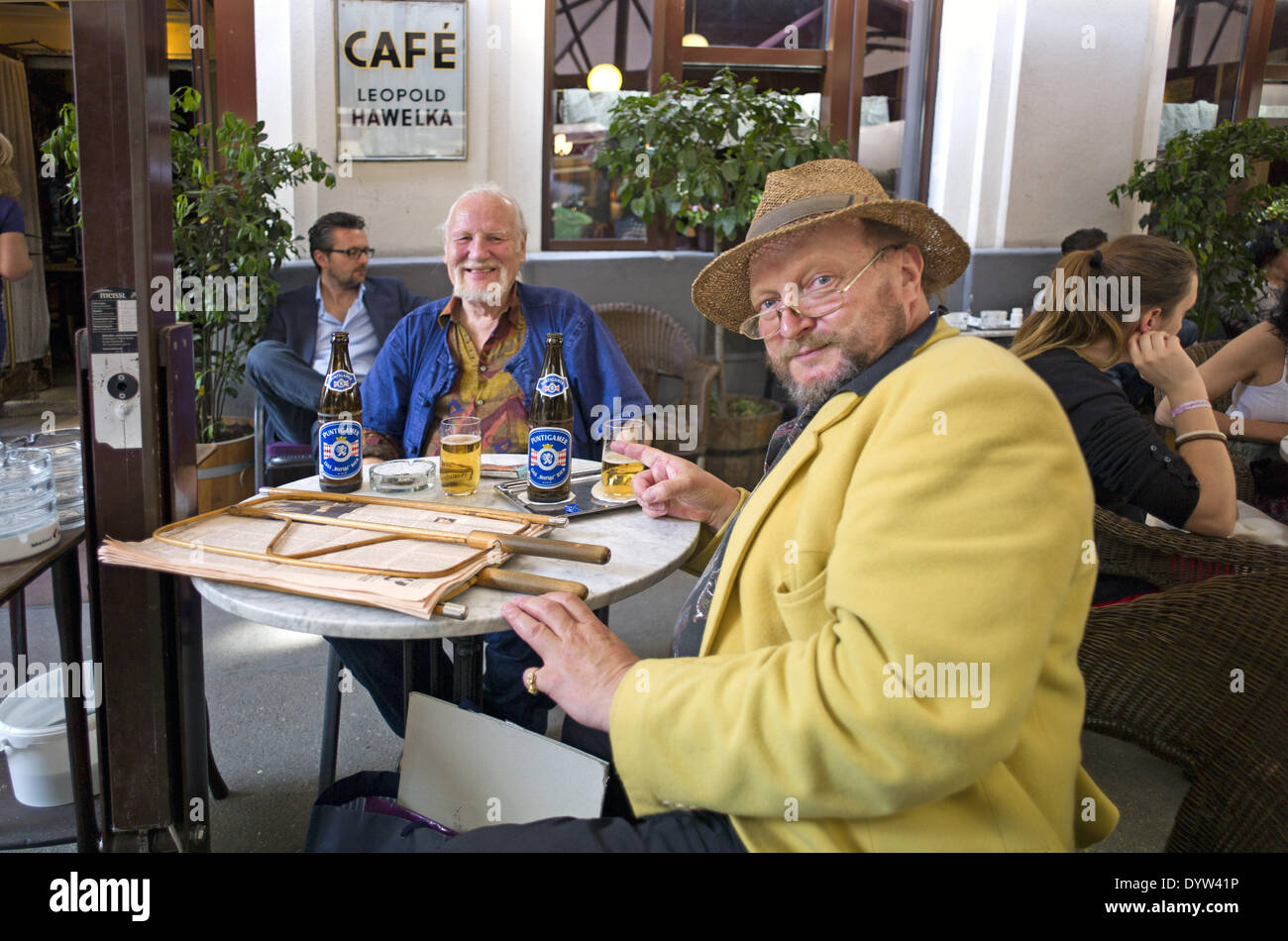 Café leopold hawelka hi-res stock photography and images