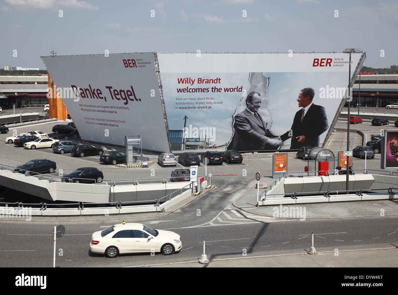 Berlin Tegel Airport Stock Photo