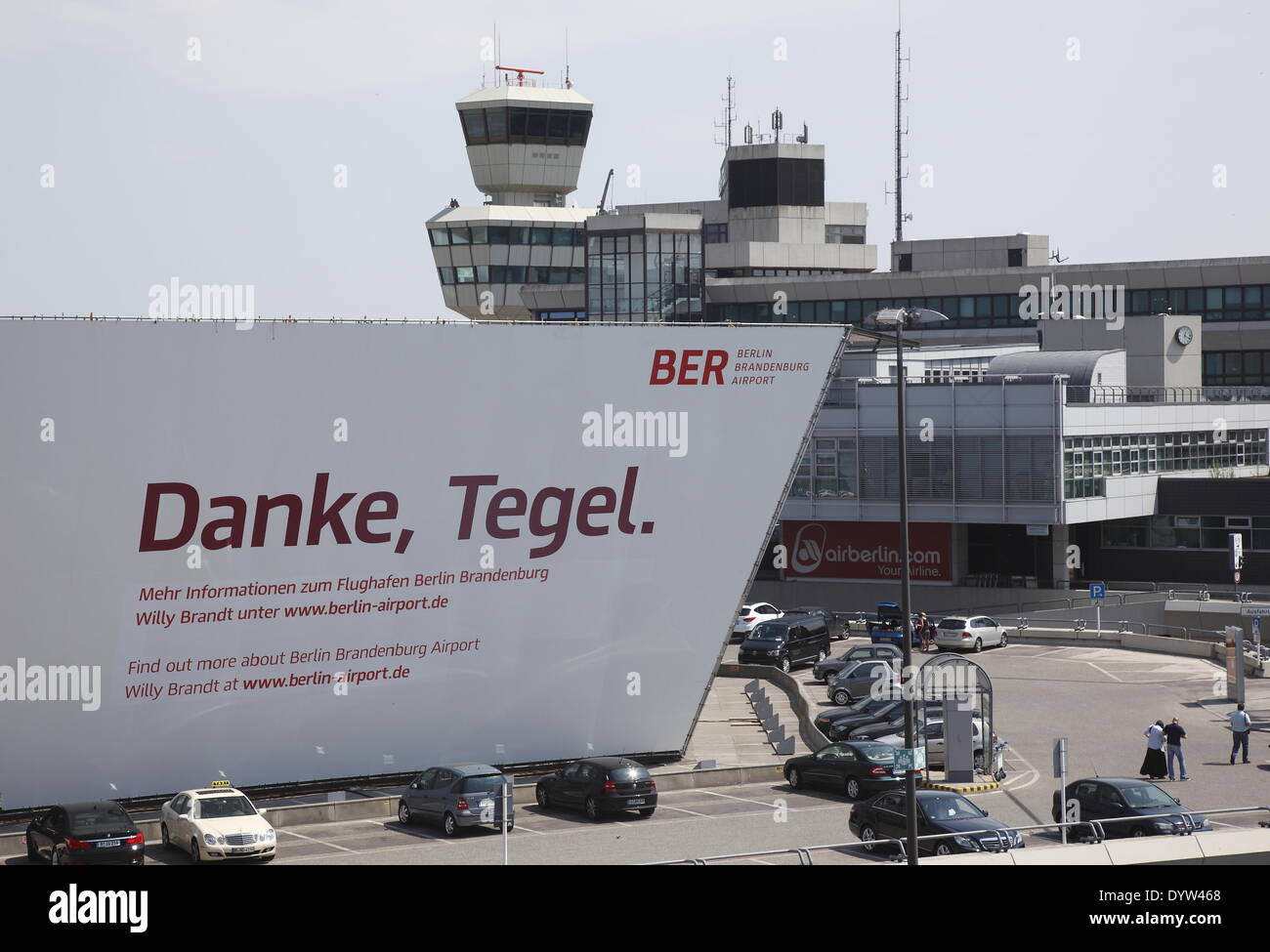 Berlin Tegel Airport Stock Photo