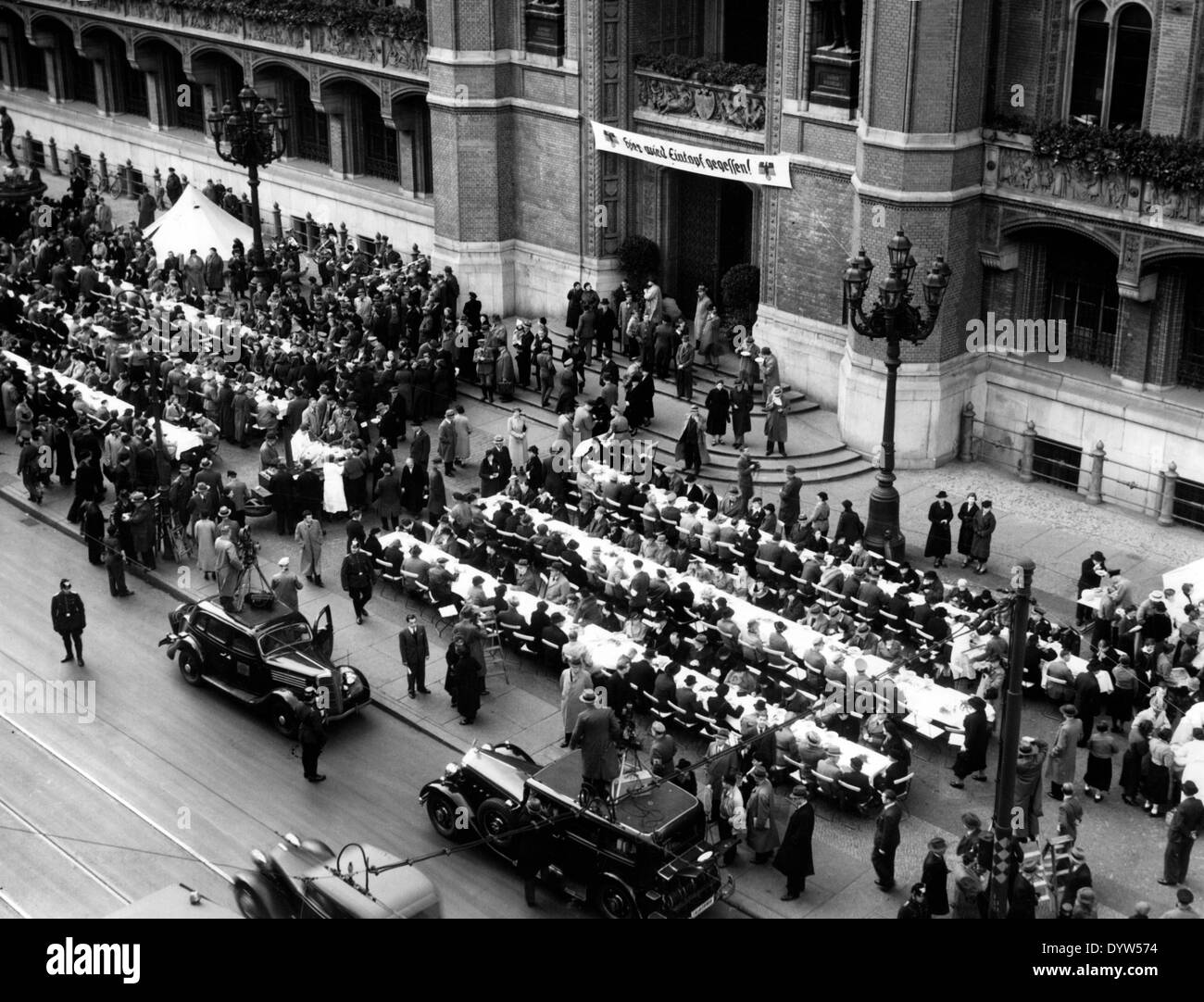 Opening of the winter war relief in Berlin, 1942 Stock Photo