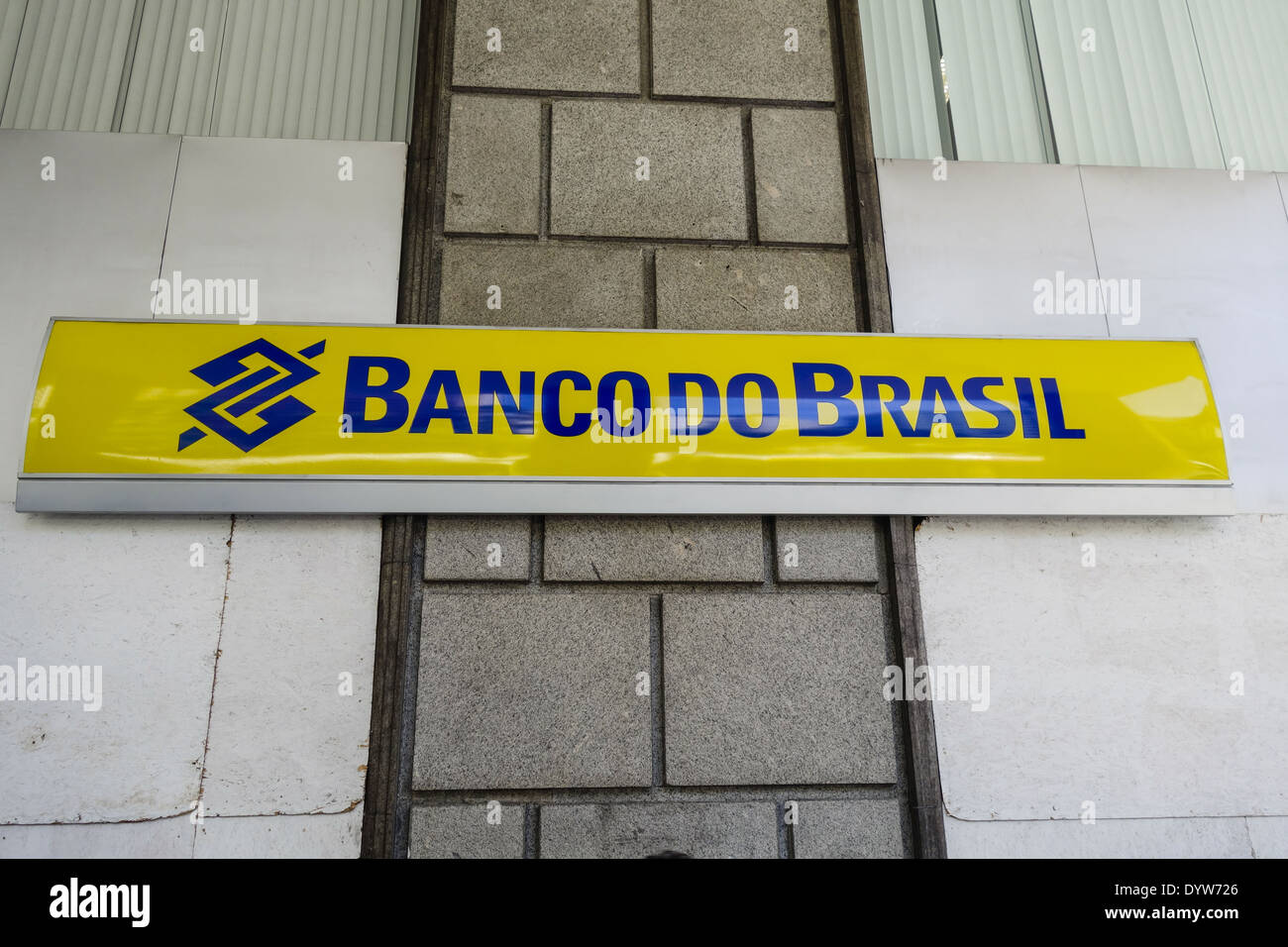 Rio de Janeiro, Centro, Av. Presidente Vargas, Banco do Brasil, Brazil Stock Photo