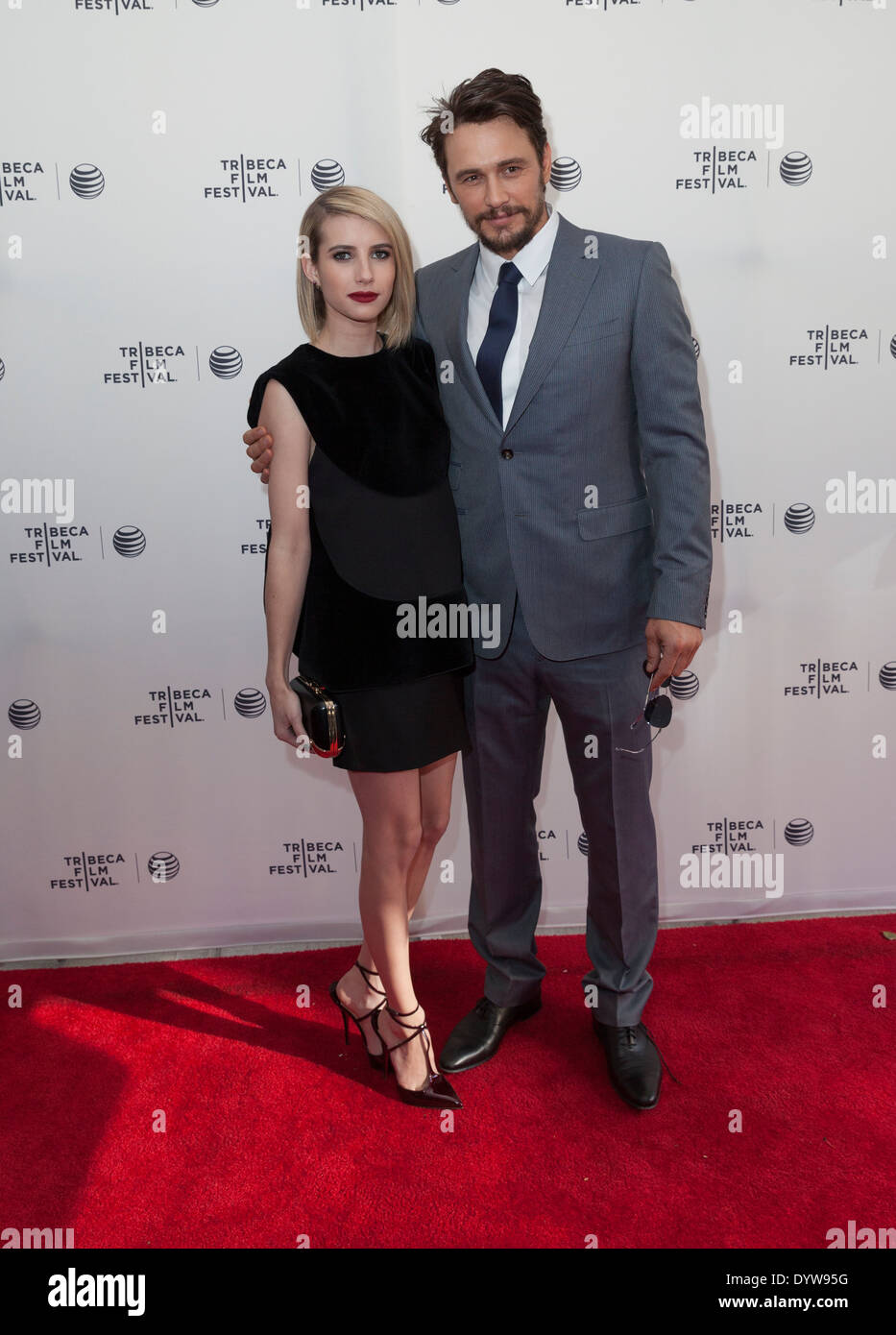 James Franco and Emma Roberts attend the 'Palo Alto' Premiere during
