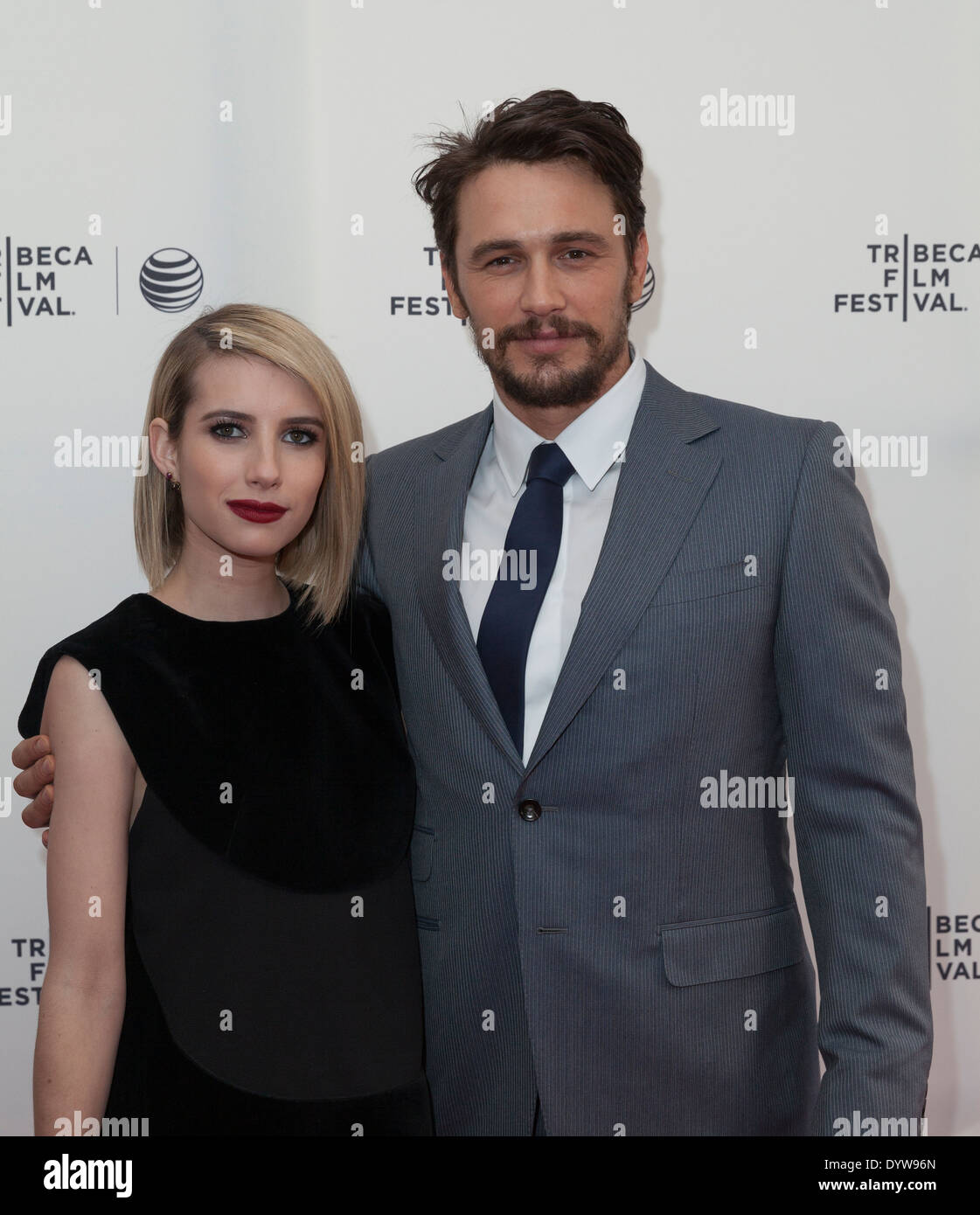 James Franco and Emma Roberts attend the 'Palo Alto' Premiere during