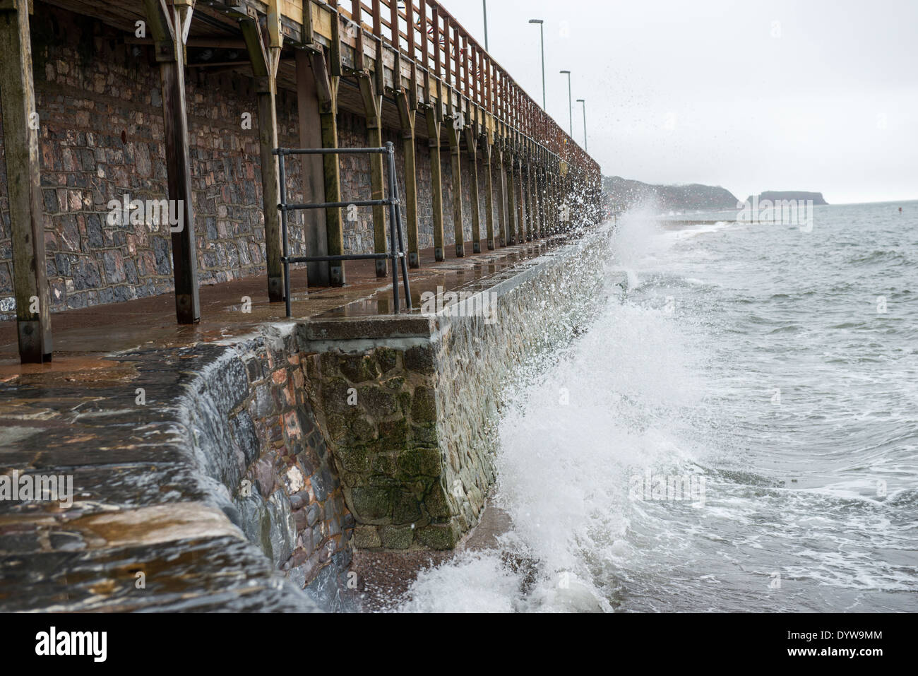 Sea defence damage hi-res stock photography and images - Alamy