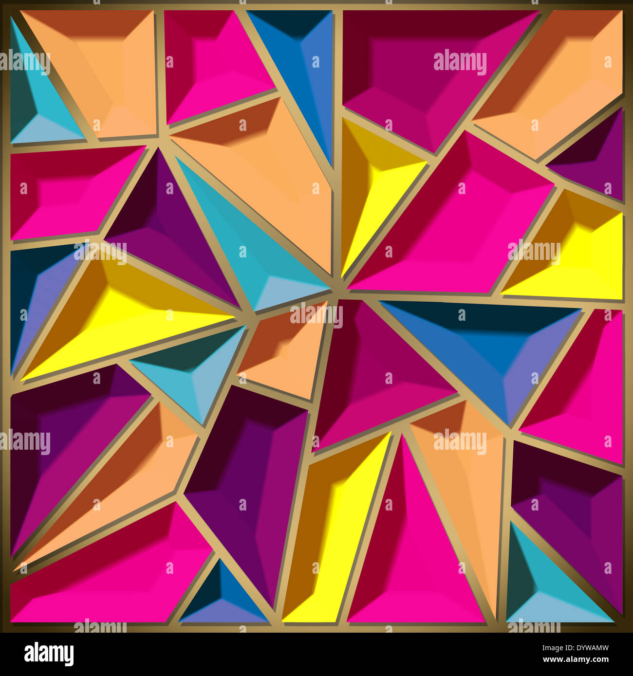 abstract colorful geometric background Stock Photo - Alamy