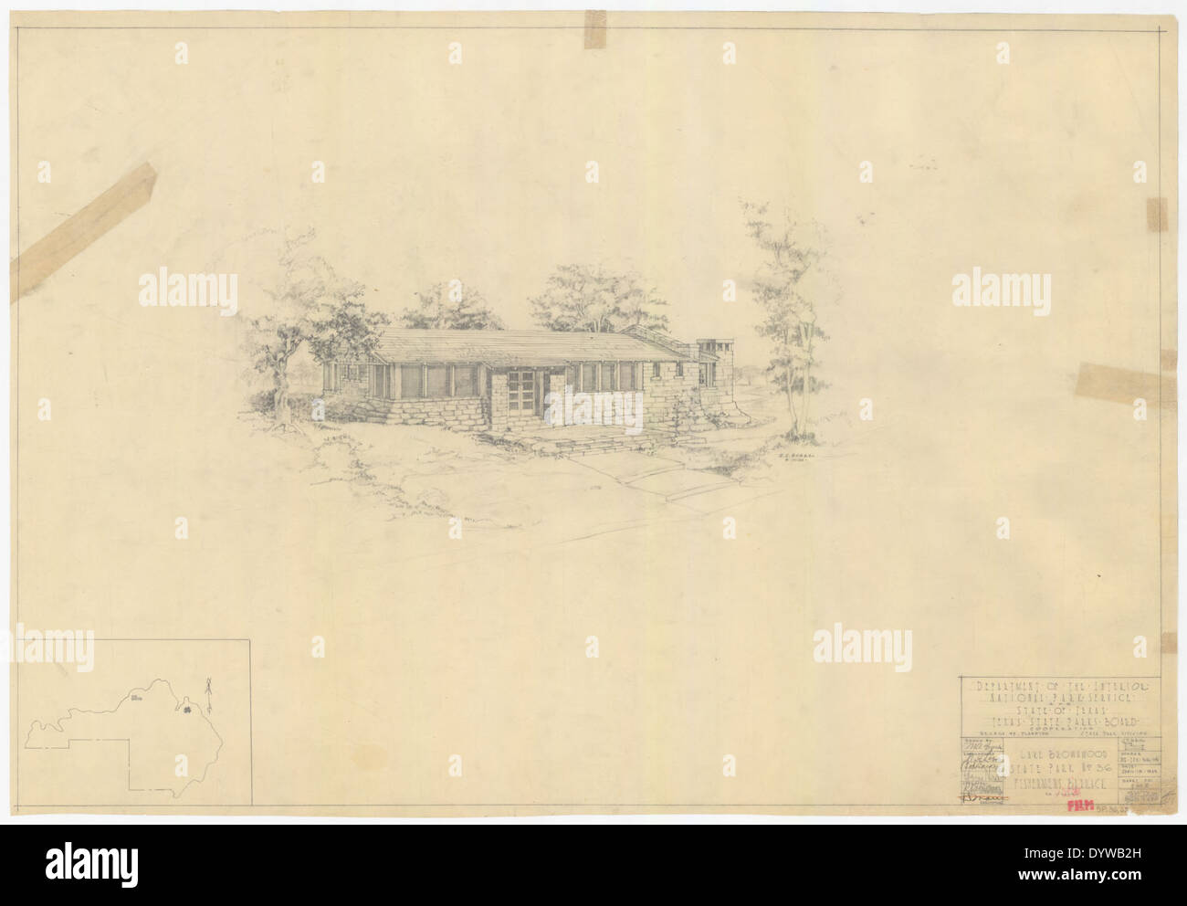 This historical photograph showcases the work of the Civilian ...