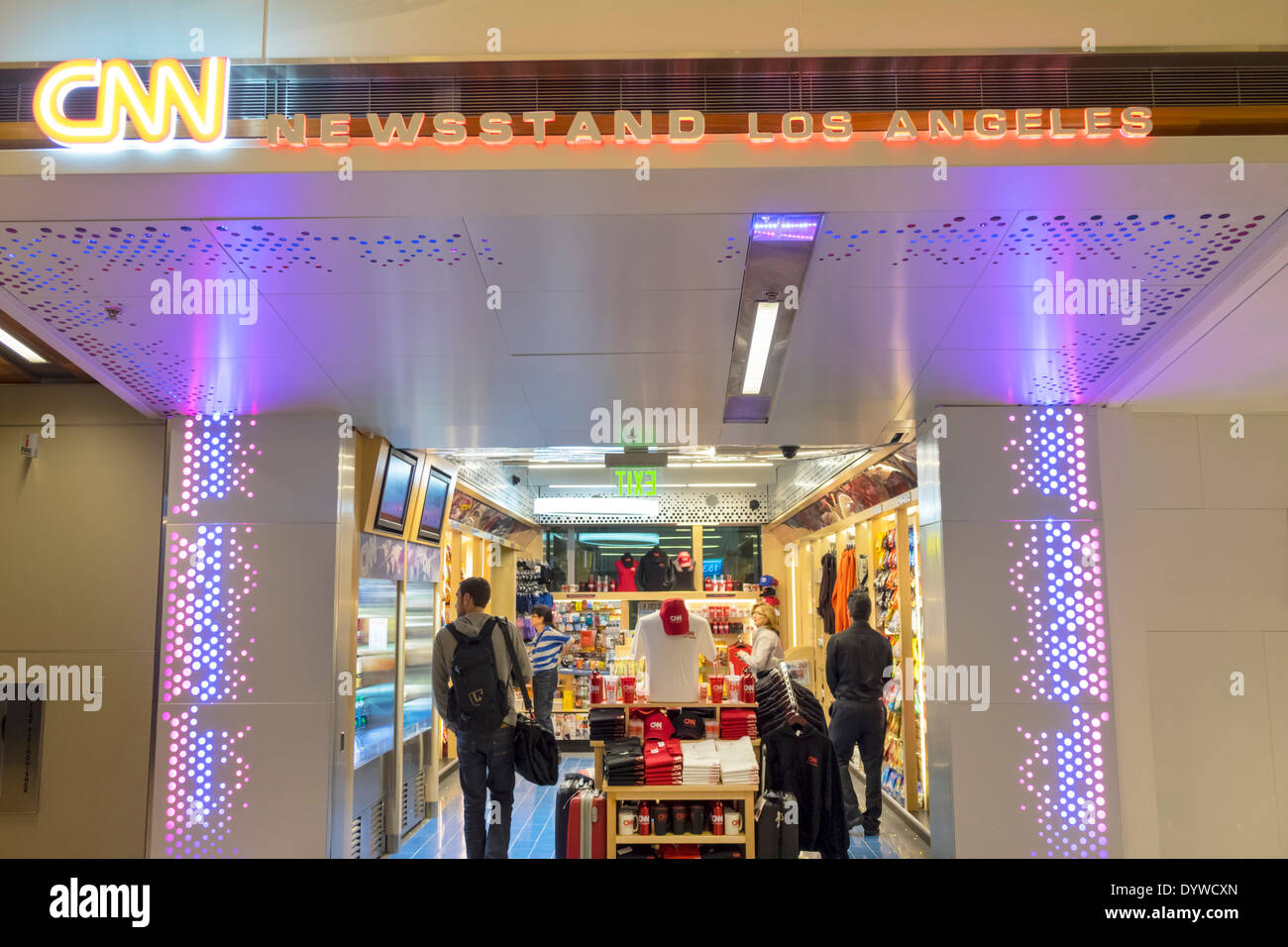 Los Angeles California,LAX,international airport,terminal,gate,CNN