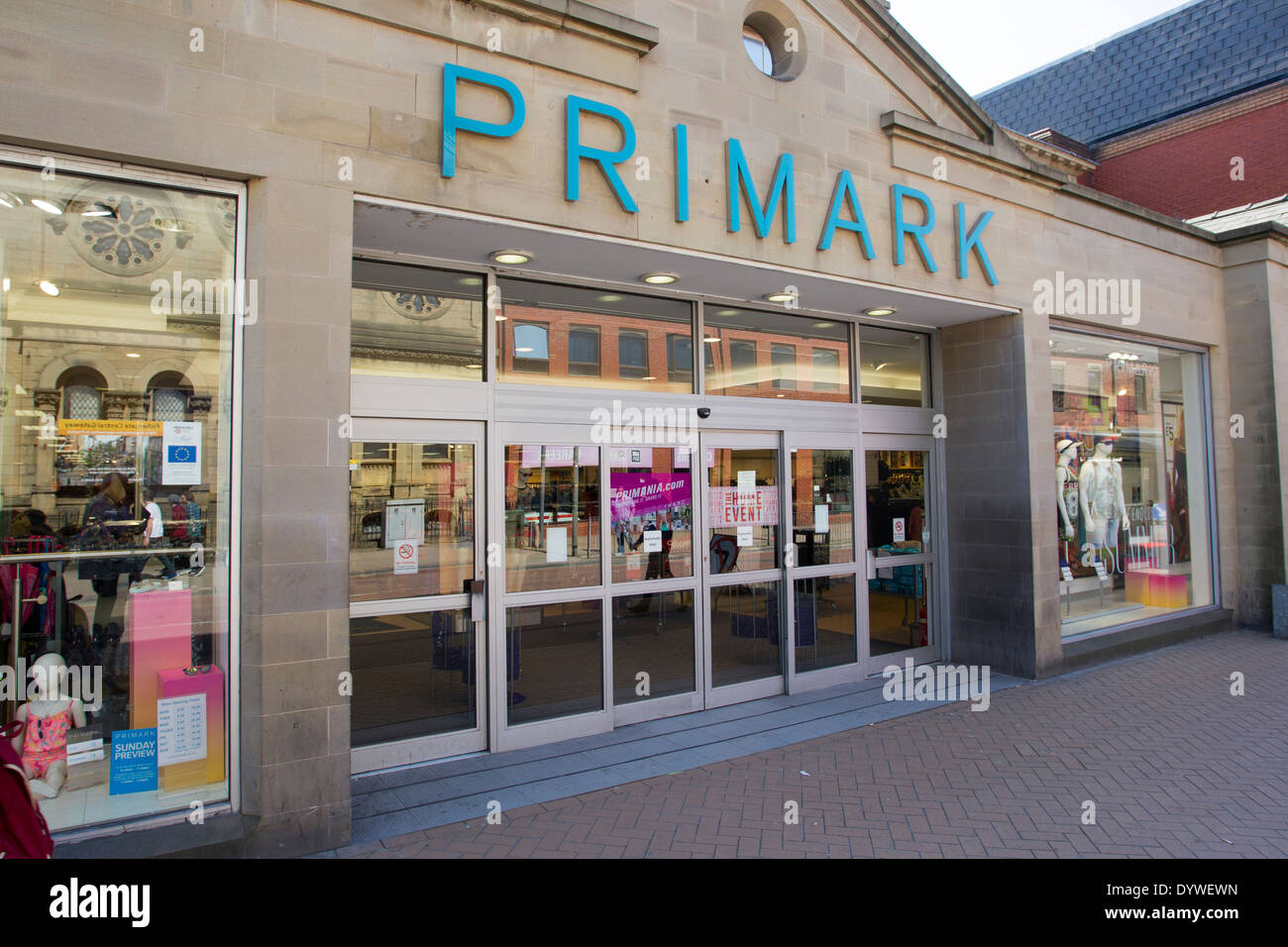 Primark Preston store Stock Photo Alamy