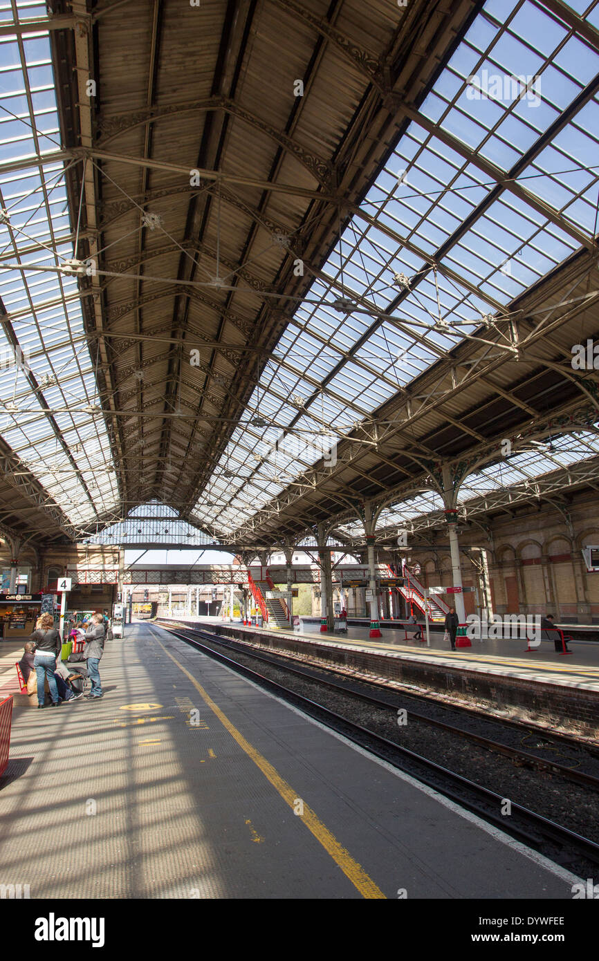 Preston Railway Station Stock Photo - Alamy