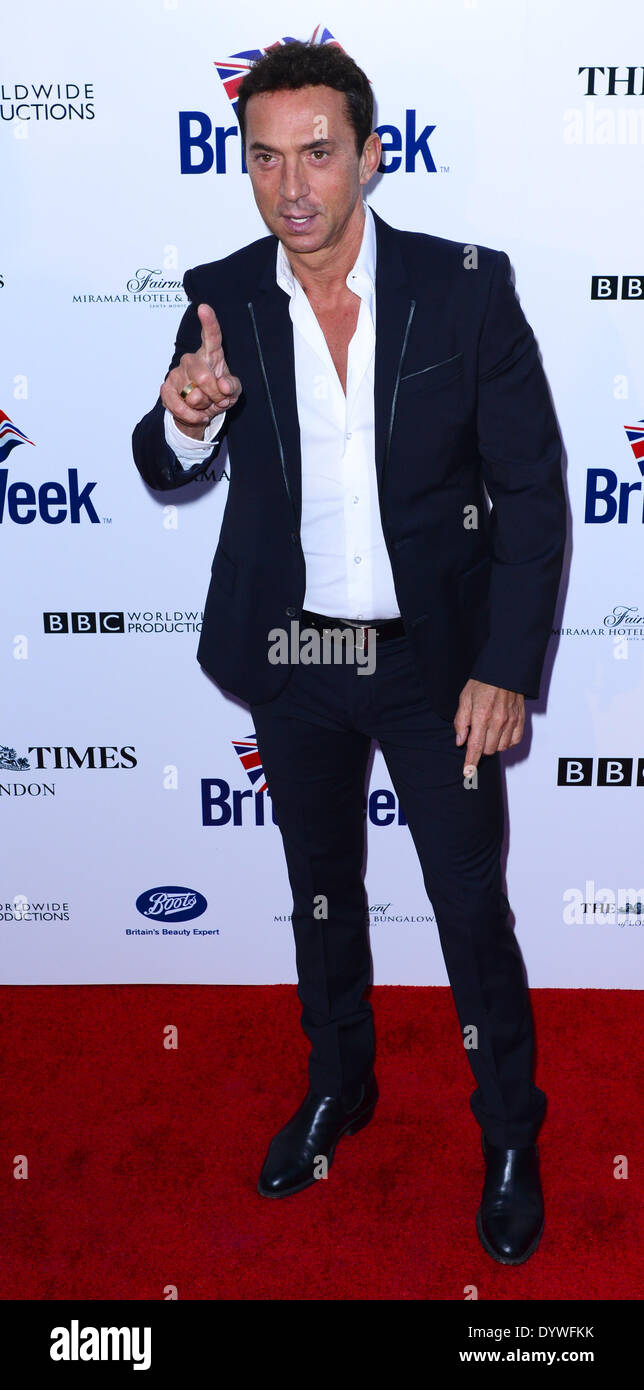 Los Angeles, California, USA. 22nd Apr, 2014. Bruno Tonioli arrives at