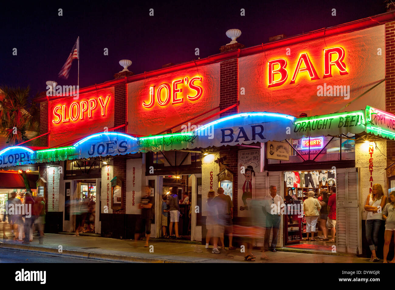 Sloppy Joe's Bar, Key West, Florida, USA Stock Photo Alamy