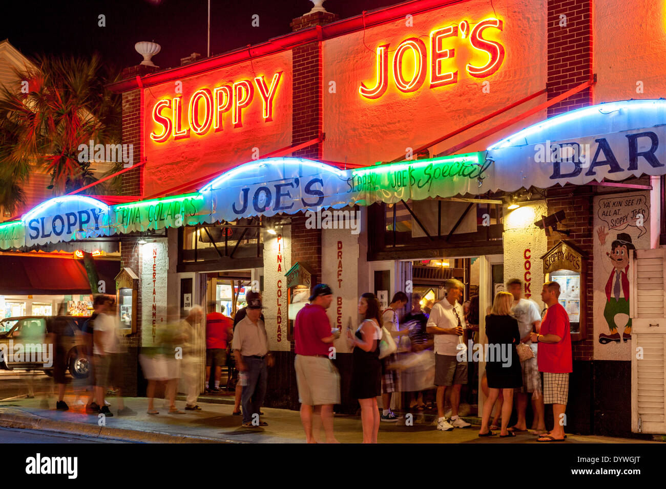Men's Tee Watercolor Building | Sloppy Joe's Bar | Key West, FL