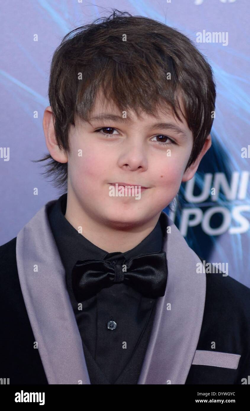 Max Charles At Arrivals For The Amazing Spider Man 2 Ziegfeld Theatre New York Ny April 24 2014 Photo By Kristin Callahan Everett Collection Stock Photo Alamy