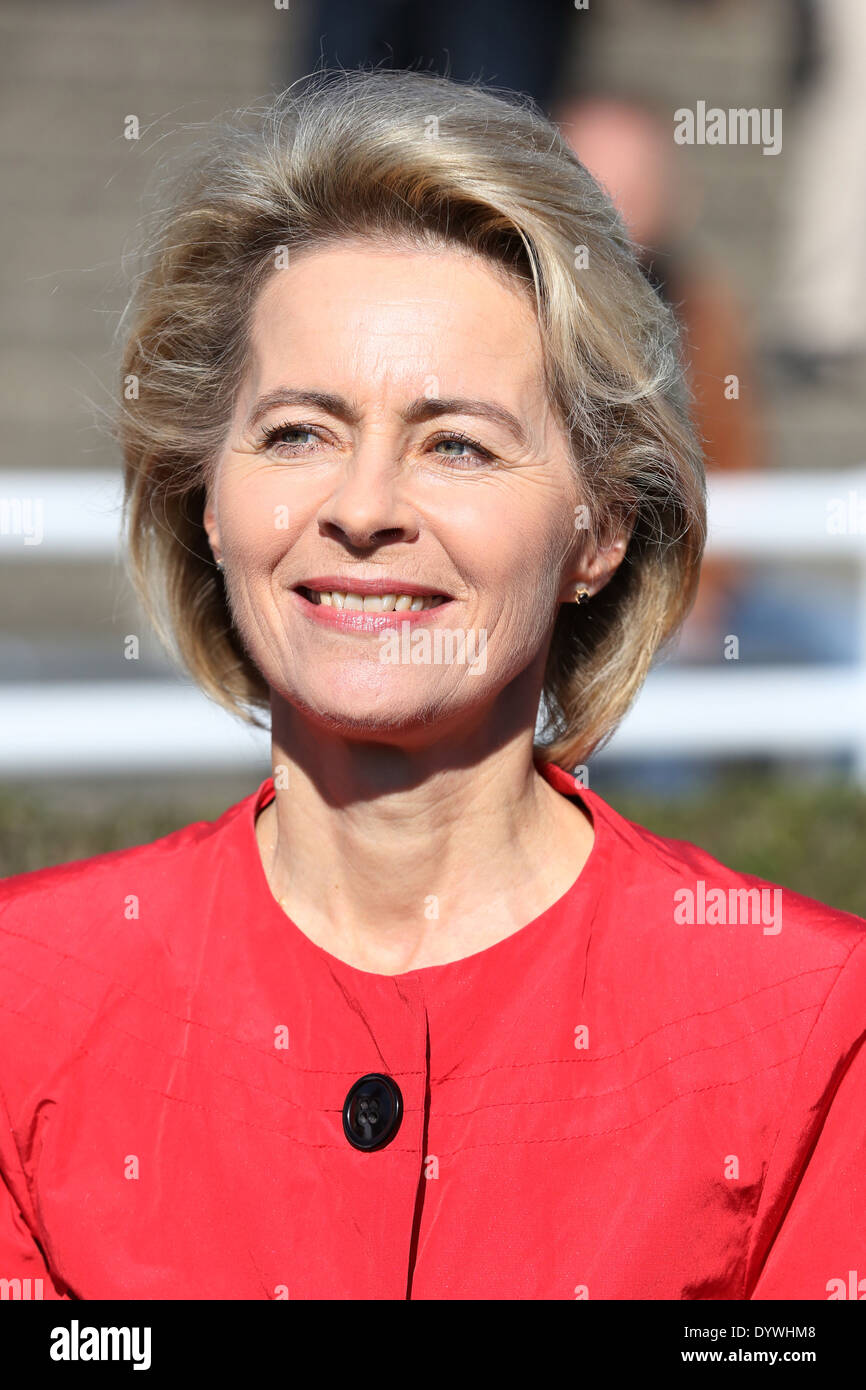 Hannover, Germany, Ursula von der Leyen, Federal Minister of Labour Stock Photo