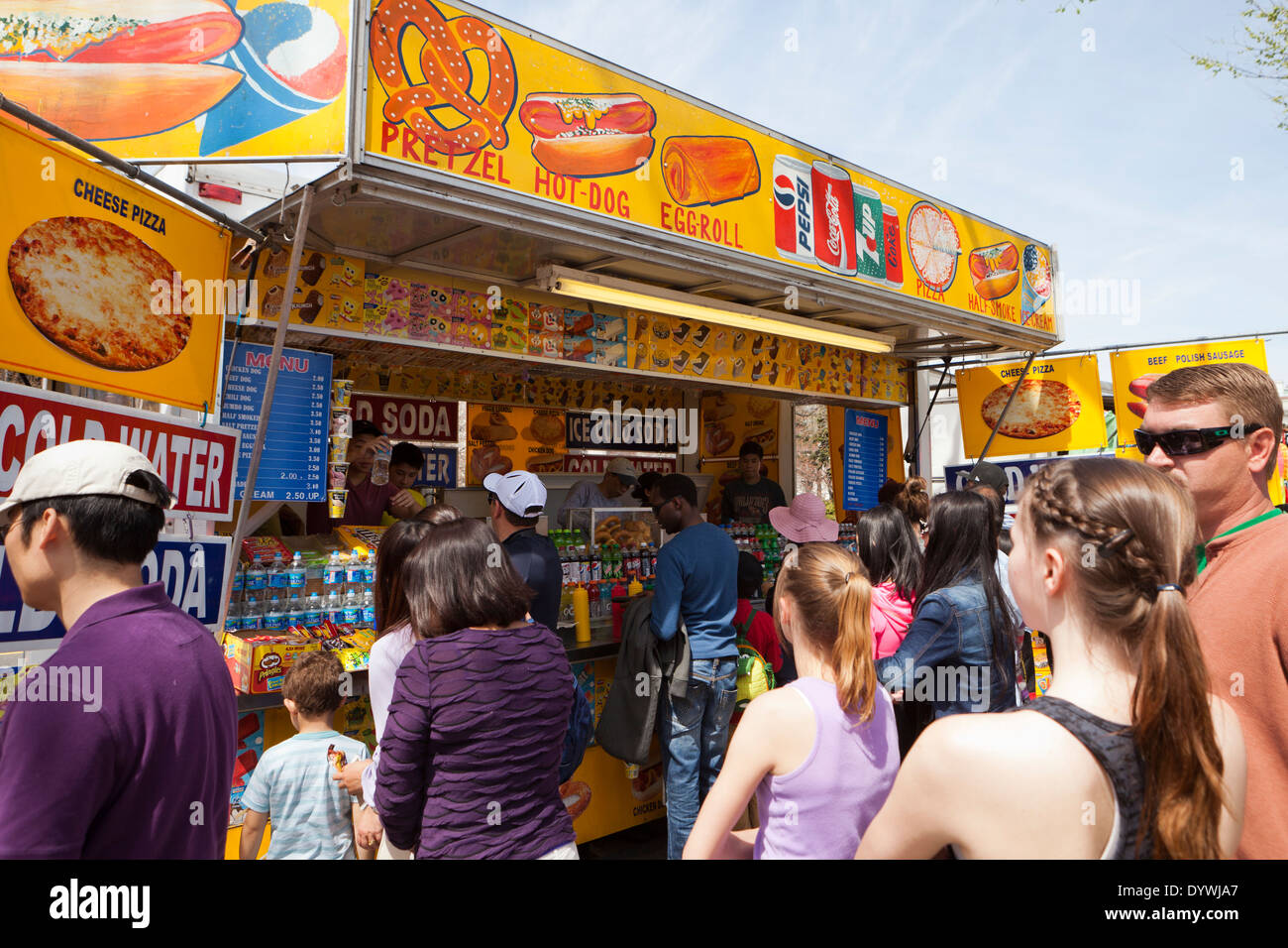 Usa hot dog vendor hires stock photography and images Alamy