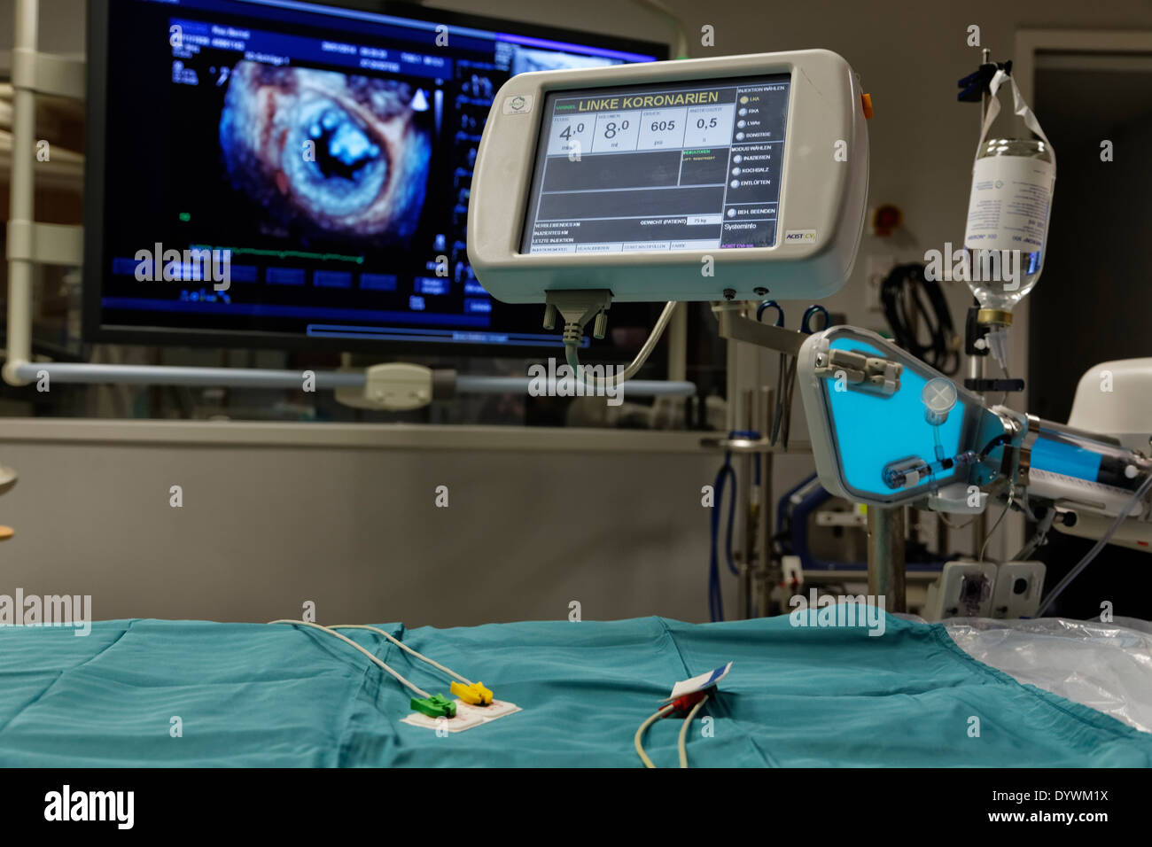 Berlin, Germany, hybrid operating room of Vivantes Klinikum Am Urban Stock Photo