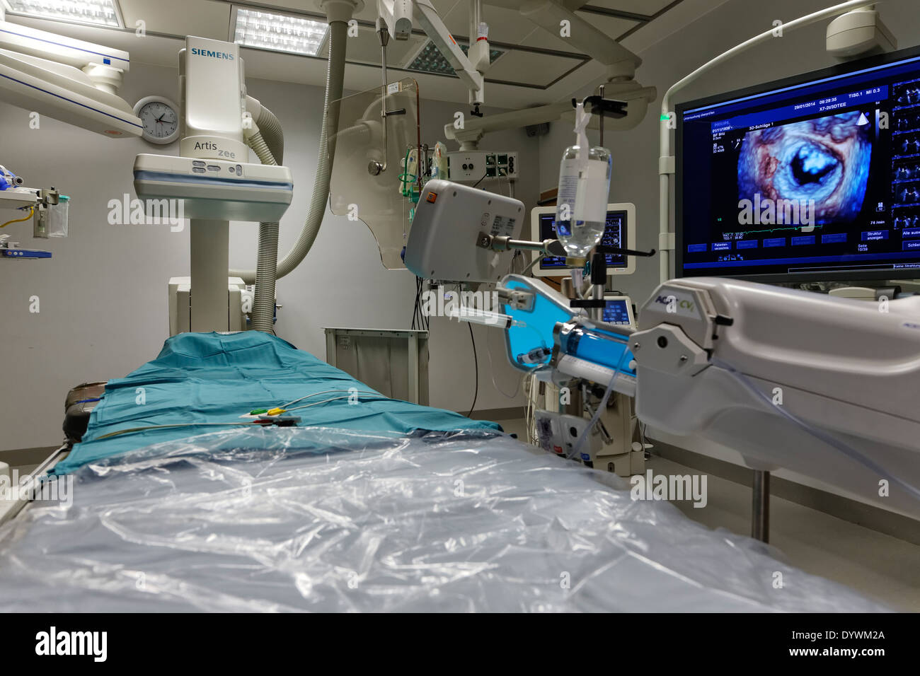 Berlin, Germany, hybrid operating room of Vivantes Klinikum Am Urban Stock Photo