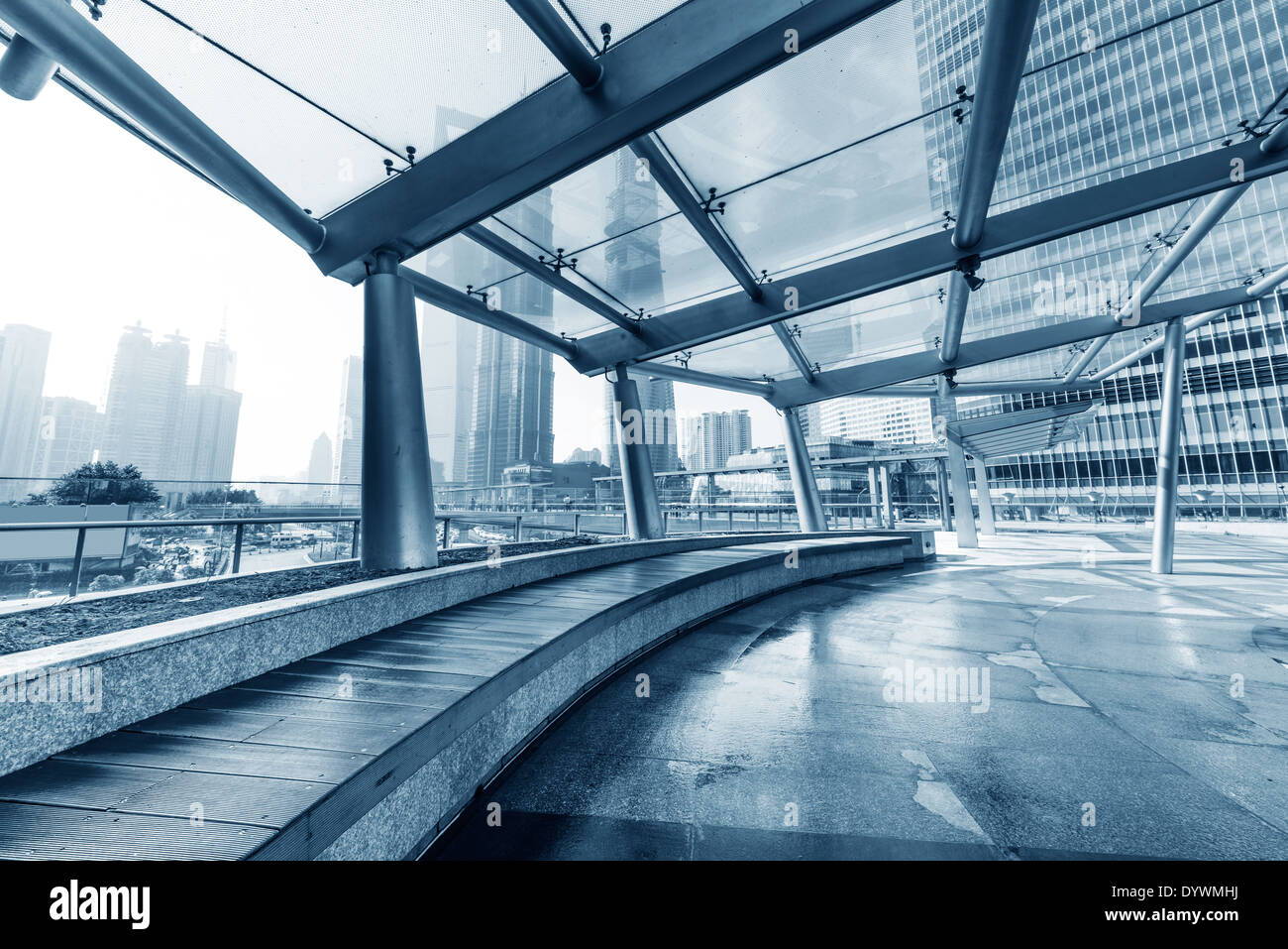 Office building in Shanghai,china Stock Photo