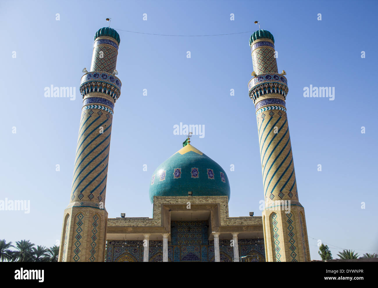 The shrine of Prophet Ayub Stock Photo