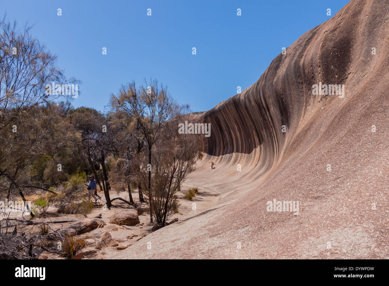 Wave Rock. This incredible natural rock formation near Hyden in Western ...