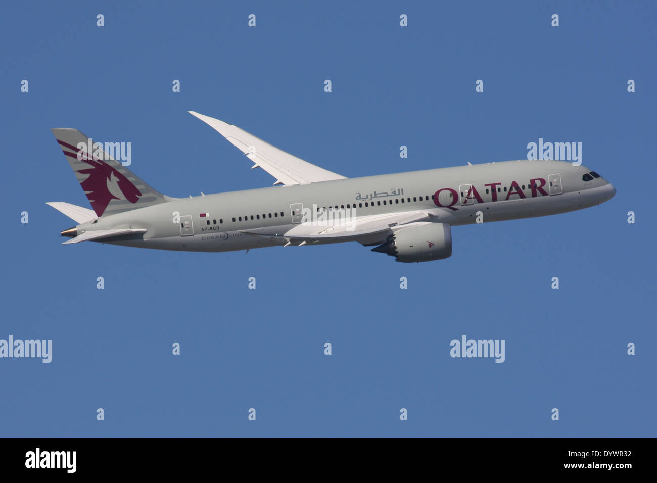 QATAR AIRWAYS BOEING 787 Stock Photo