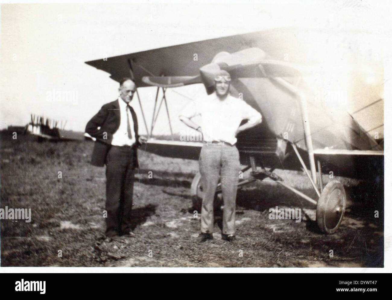 This image from the Charles Rector Album captures a moment in aviation ...