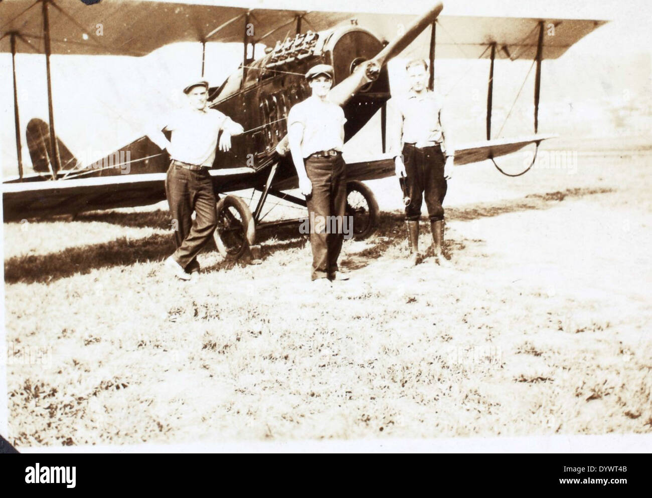 This image features Charles Rector, an aviation pioneer, known for his ...