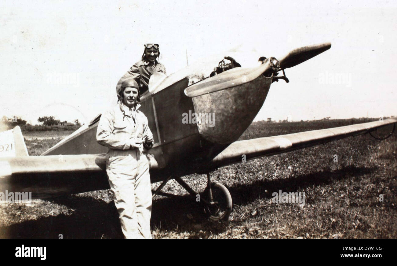 This image from Charles Rector's collection features an aircraft ...