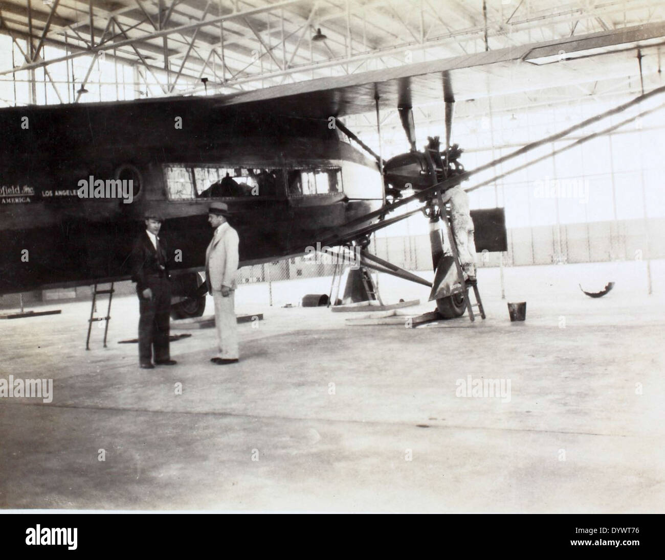 The image shows aviation pioneer Charles Rector, known for his ...